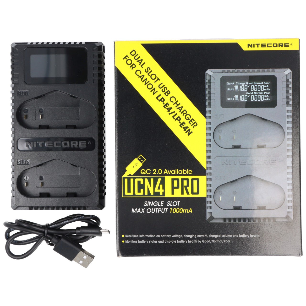 Nitecore UCN4 PRO - für Canon Cameras Nitecore UCN4 PRO - für Canon Cameras von Nitecore