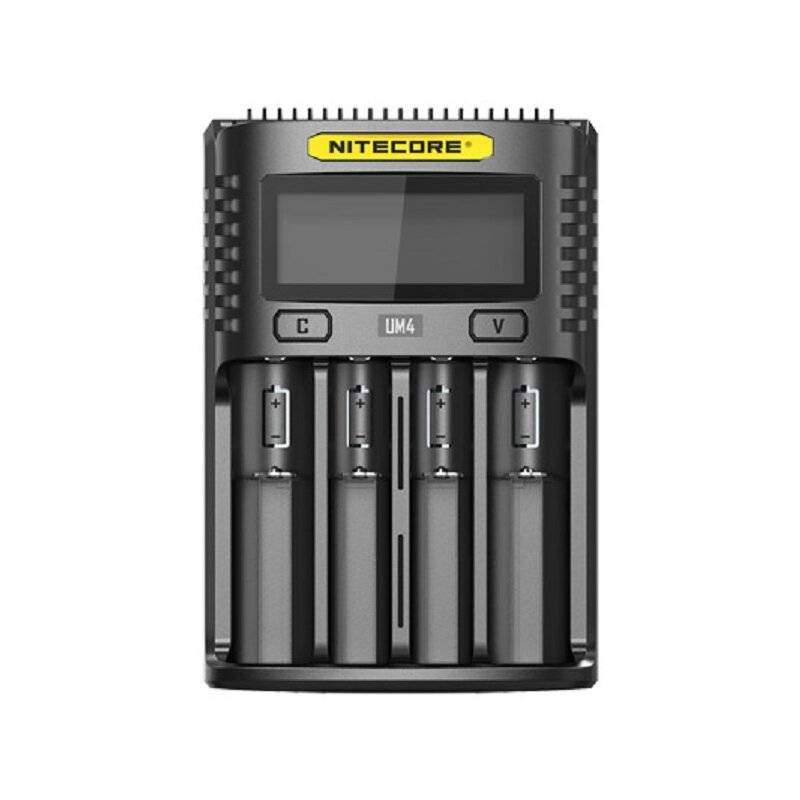 Nitecore UM4 4-Schacht USB-Ladegerät von Nitecore