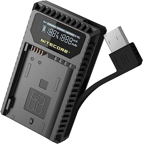 Nitecore UNK1 Dual-Slot-USB-Ladegerät mit LCD-Display für Nikon EN-EL14 / EN-EL14a / EN-EL15 Nitecore UNK1 Dual-Slot-USB-Ladegerät mit LCD-Display für Nikon EN-EL14 / EN-EL14a / EN-EL15 von Nitecore