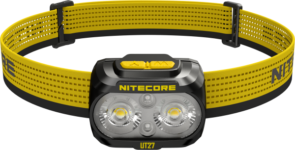 Nitecore UT27 2024 LED-Stirnlampe, Dual Power, max. 800 Lumen, ultraleicht, gelbes Stirnband Nitecore UT27 2024 LED-Stirnlampe, Dual Power, max. 800 Lumen, ultraleicht, gelbes Stirnband von Nitecore