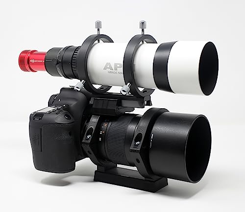 NITEK Samyang 135mm f/2.0 ED UMC Objektivringe für Deepsky mit Vixen-Klemme | Objektiv-Stativ-Montagering | Made In Italy von Nitek