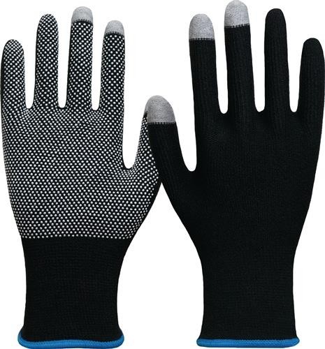 Nitras Handschuhe SMART SWIPE Gr.7 schwarz/weiß EN 388 PSA II 6102-7 von Nitras