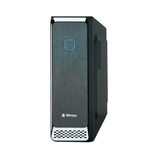 NitroPC - PC Office Gold (Intel i5 11400 6/12 4.4GHz, Intel Graphics, RAM 16GB, M.2 512GB + HDD 2TB, Windows 11, WiFi) Büro PC, Desktop PC, Arbeit Computer von NitroPC
