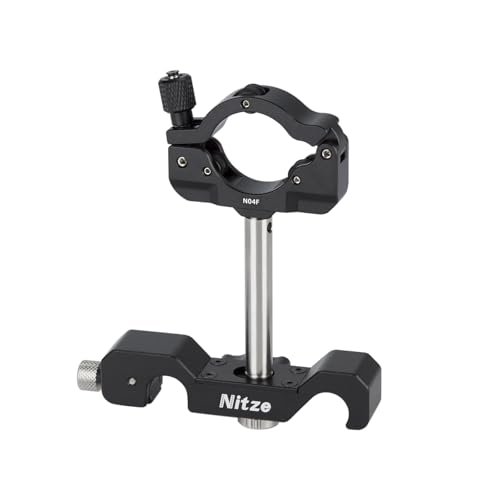 Nitze 15mm LWS Lens Support für Laowa 24mm T8 2X Macro Pro2be, Lange Linse Unterstützung mit 4mm Horizontal und 61mm vertikal höhenverstellbar Linsenunterstützung - N04F Nitze 15mm LWS Lens Support für Laowa 24mm T8 2X Macro Pro2be, Lange Linse Unterstützung mit 4mm Horizontal und 61mm vertikal höhenverstellbar Linsenunterstützung - N04F von Nitze