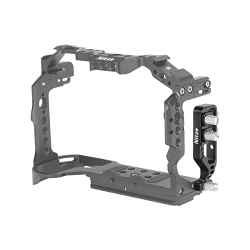 Nitze HDMI/USB-C Kabelklemme für T-C04A Canon R6 Mark II/ R6/ R5C/ R5 Kamerakäfig – PE16B von Nitze