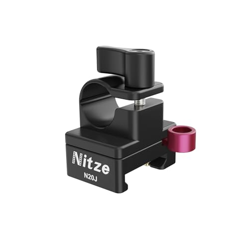 Nitze Quick Release NATO Clamp to 15mm Rod Clamp, 15mm Stangenhalter zu NATO-Klemme für DSLR/Spiegellose Kamera Rig, Monitor Rig, Follow Focus - N20J Nitze Quick Release NATO Clamp to 15mm Rod Clamp, 15mm Stangenhalter zu NATO-Klemme für DSLR/Spiegellose Kamera Rig, Monitor Rig, Follow Focus - N20J von Nitze