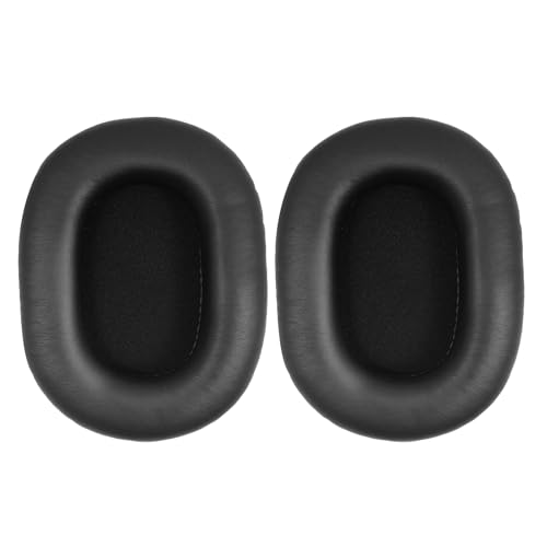 Niukeke Sony MDR-7506 Ersatz-Ohrpolster, Kopfhörer-Ersatzpolster, auch passend für MDR-V6 MDR-CD900ST, Ohrpolster mit weichem Leder, Memory-Schaum von Niukeke