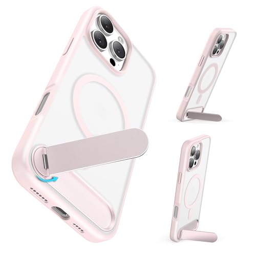 Niunisi für iPhone 16 Pro Max Hülle mit Ständer, Kompatibel mit Mag-Safe Adjustable Kickstand Handyhülle Magnetisch Stossfest Schutzhülle für iPhone 16 Pro Max 6.9", Rosa Niunisi für iPhone 16 Pro Max Hülle mit Ständer, Kompatibel mit Mag-Safe Adjustable Kickstand Handyhülle Magnetisch Stossfest Schutzhülle für iPhone 16 Pro Max 6.9", Rosa von Niunisi