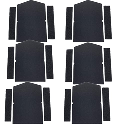 6 Schwammfilter Set Ersatz für Miele 9688381+6057930 9688380 T8000 T8801 T8626 T8627 T8926 T8927 T8966 T8967 T8969 T9747 T9767 WP Eco Comfort Kondensattrockner mit Wärmepumpe 6 Schwammfilter Set Ersatz für Miele 9688381+6057930 9688380 T8000 T8801 T8626 T8627 T8926 T8927 T8966 T8967 T8969 T9747 T9767 WP Eco Comfort Kondensattrockner mit Wärmepumpe von Niuzemyko