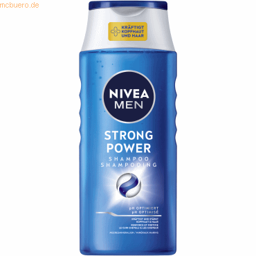 Nivea MEN Shampoo Strong Power 81423 250ml Nivea MEN Shampoo Strong Power 81423 250ml von Nivea