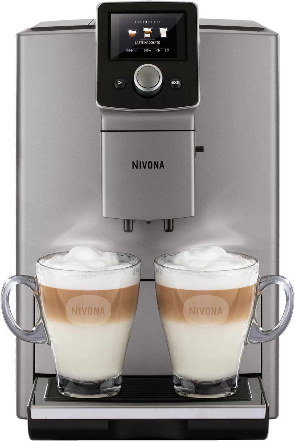 CafeRomatica 823 NICR 823 Kaffee-Vollautomat titan/chrom CafeRomatica 823 NICR 823 Kaffee-Vollautomat titan/chrom von Nivona