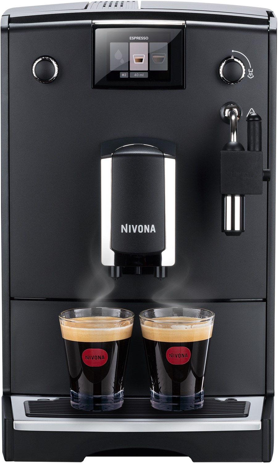 CafeRomatica NICR 550 Kaffee-Vollautomat matt schwarz/chrom von Nivona