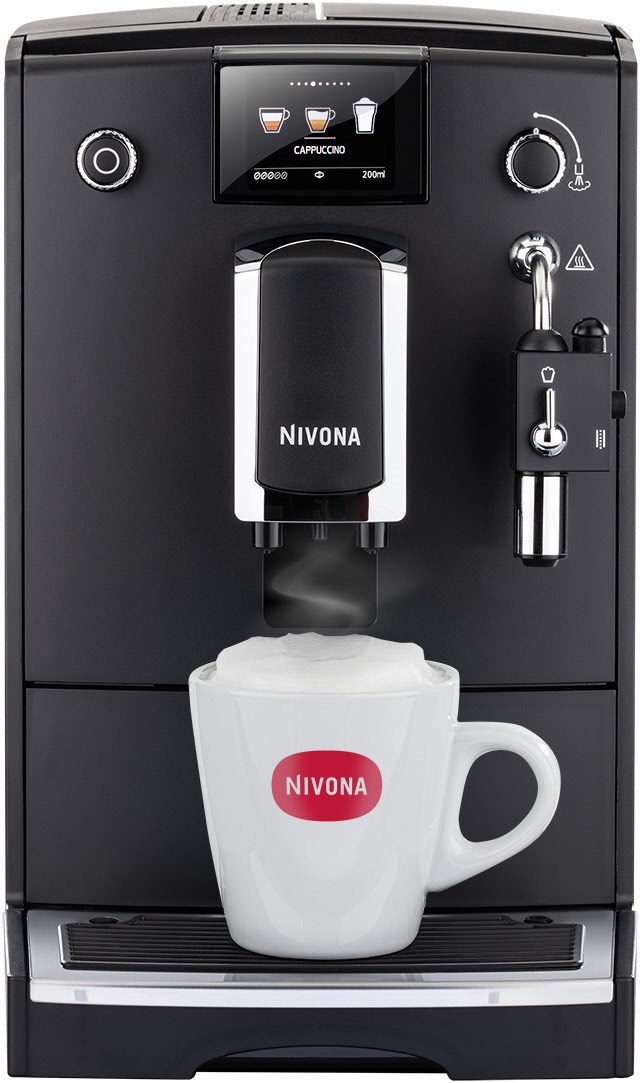 CafeRomatica NICR 660 Kaffee-Vollautomat mattschwarz/chrom von Nivona