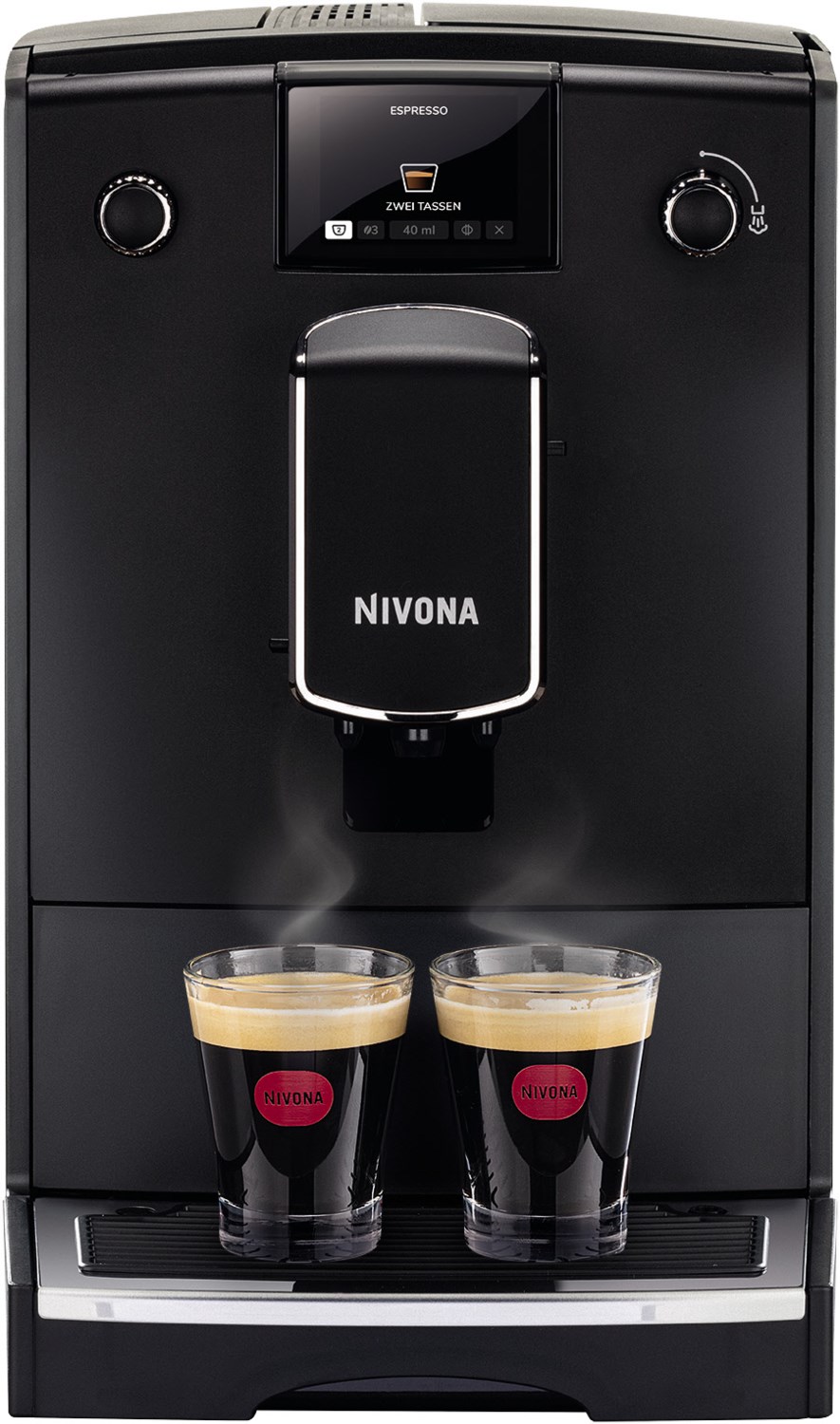 CafeRomatica NICR 690 Kaffee-Vollautomat mattschwarz/chrom von Nivona