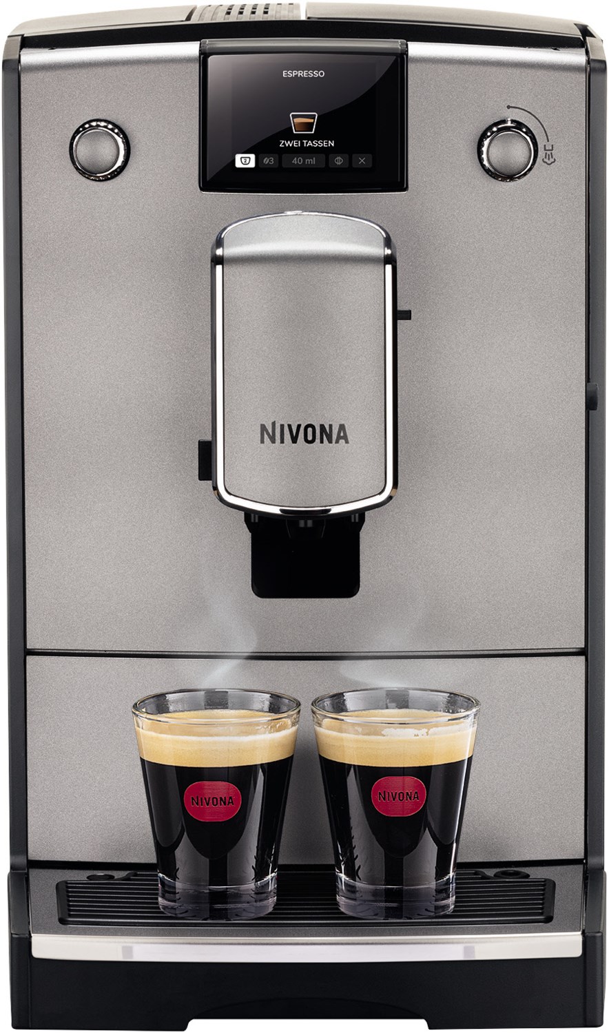 CafeRomatica NICR 695 Kaffee-Vollautomat titan/chrom CafeRomatica NICR 695 Kaffee-Vollautomat titan/chrom von Nivona