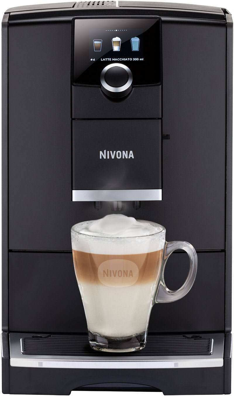 CafeRomatica NICR 790 Kaffee-Vollautomat mattschwarz/chrom von Nivona