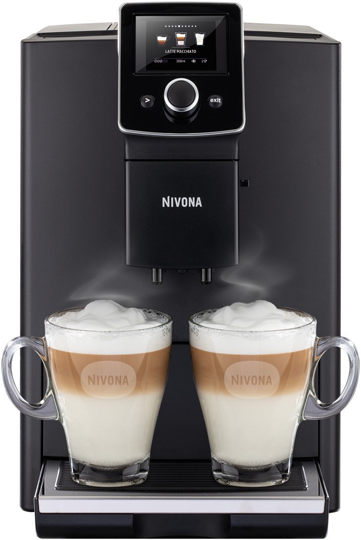 CafeRomatica NICR 820 Kaffee-Vollautomat mattschwarz/chrom CafeRomatica NICR 820 Kaffee-Vollautomat mattschwarz/chrom von Nivona