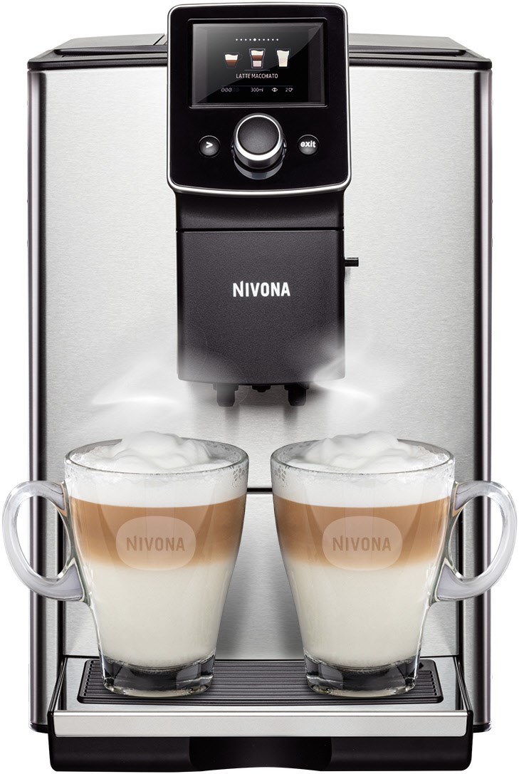 CafeRomatica NICR 825 Kaffee-Vollautomat edelstahl/chrom von Nivona