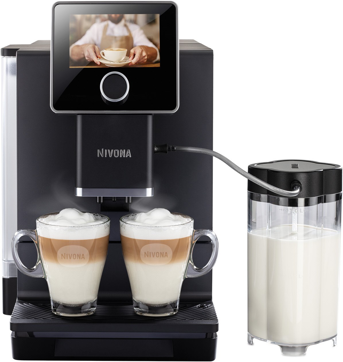 CafeRomatica NICR 960 Kaffee-Vollautomat mattschwarz/chrom CafeRomatica NICR 960 Kaffee-Vollautomat mattschwarz/chrom von Nivona