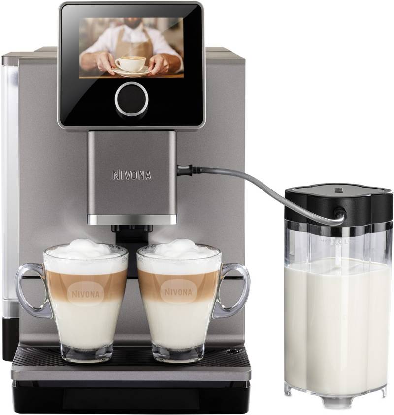 CafeRomatica NICR 970 Kaffee-Vollautomat titan/chrom von Nivona