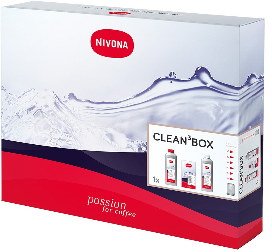 Clean³Box Pflegeprodukt von Nivona