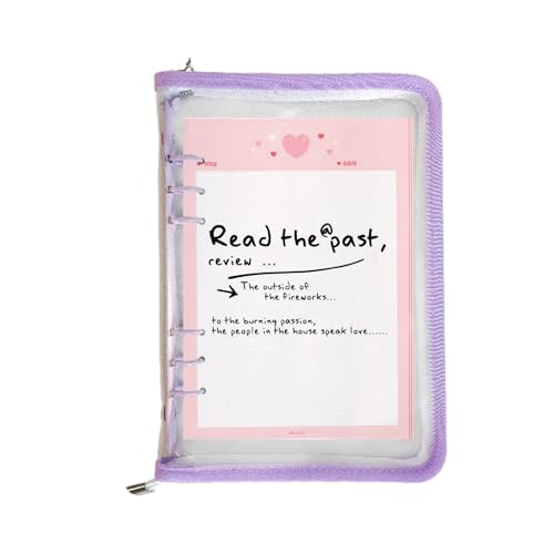 6 -Loch -Soft Cover Binder Notebook Shell - Abnehmbarer Wasserdichte Journal -Veranstalter | Organisieren Sie Mit Leichtigkeit Bindemittel Cover Protector Für Studenten, Meetings, Reisen, Flexibles Un 6 -Loch -Soft Cover Binder Notebook Shell - Abnehmbarer Wasserdichte Journal -Veranstalter | Organisieren Sie Mit Leichtigkeit Bindemittel Cover Protector Für Studenten, Meetings, Reisen, Flexibles Un von Nixiara