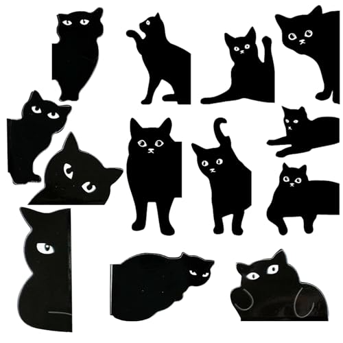 Cat Lesezeichen - Buchclip, Neuheit Tablikter | Fun Kitty Magnetic Seitmarker Für Lesen Von Fans, Geschenk Für Mädchen, Daily Planer Organizer School Notebook Divider Tool Cat Lesezeichen - Buchclip, Neuheit Tablikter | Fun Kitty Magnetic Seitmarker Für Lesen Von Fans, Geschenk Für Mädchen, Daily Planer Organizer School Notebook Divider Tool von Nixiara