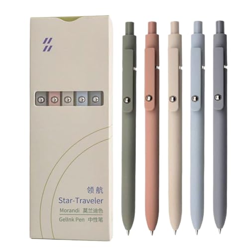 Gelstifte Für Journaling - Verwenden Sie Weit Verbreitete Fine Liner -Stifte, Schnelle Trockene Tinte | 5 Pack -Schreibstifte Für Notizen, Glatte Gleitballpoint -Markierungen Für Kugelprotokolle, Schr Gelstifte Für Journaling - Verwenden Sie Weit Verbreitete Fine Liner -Stifte, Schnelle Trockene Tinte | 5 Pack -Schreibstifte Für Notizen, Glatte Gleitballpoint -Markierungen Für Kugelprotokolle, Schr von Nixiara