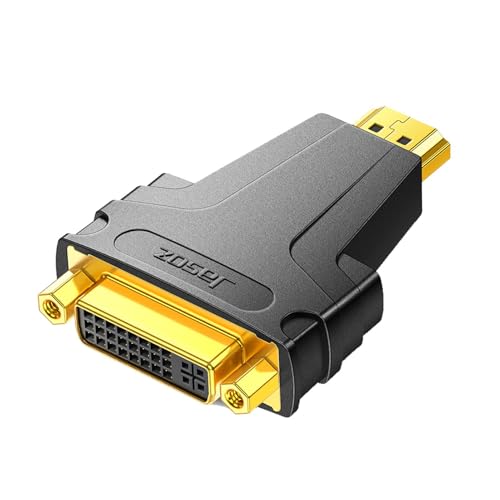 Nixiara HD-Adapter- Zum -Stecker, Goldplattierter DP-Konverter | 1080p Videoübertragungskabel Für Computermonitor, Display, Projektor, Streaming -Gerät, TV -Anzeige -Setup von Nixiara