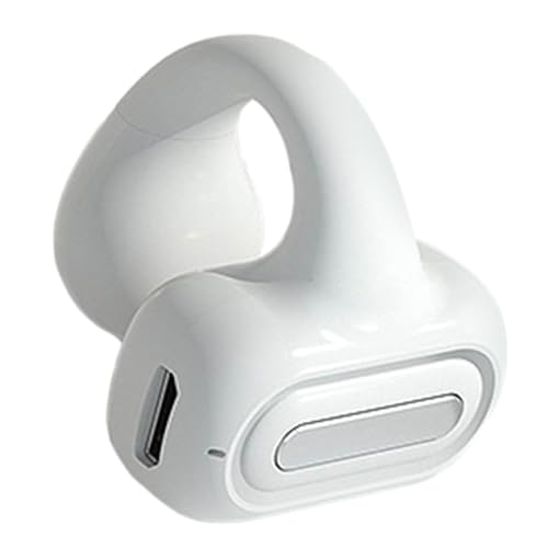 Nixiara Leitung Von Drahtlosen Ohrclip-Knochen- -Ohrhörer, Keine Stecker-Ohrhörer | Lärmfreie Ohrstereo-Stereo Für Fitness Travel Office Rufe Sound Device Music Gym Aktivitätsausrüstung von Nixiara