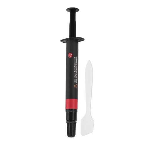 Nixiara PC-Wärmeleitpaste - Kühlende Wärmeleitpaste, Wärmeleitpaste Zum Kühlen | Thermosilikon Mit Sicherer Leitfähigkeit, Flüssigmetall-Wärmeleitpaste, Wärmeleitpastenreiniger, Effektive von Nixiara