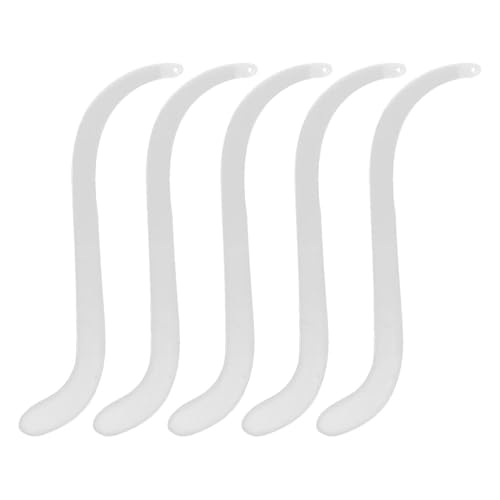 Ohrring Versuchen Auf Stick | 5 Stück Acrylohrringe Probieren Sie Stick, Klare Versuch-freie Ohrringe Display-Requisiten-Werkzeug, Tragbarer Anprobierstreifen Für Ohrringe Und Stifte, Versuchen Sie St von Nixiara
