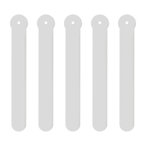 Ohrring Versuchen Auf Stick | 5 Stück Acrylohrringe Probieren Sie Stick, Klare Versuch-freie Ohrringe Display-Requisiten-Werkzeug, Tragbarer Anprobierstreifen Für Ohrringe Und Stifte, Versuchen Sie St von Nixiara