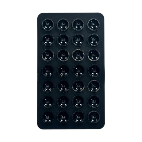 Saugnapfbecher -Hülle - Kleberhalterung, Gerätesaugkissen | Universelle Quadratische Telefon -Requisite Für Glatte Oberflächen, Überwachungsbefestigung, Küchenwandclip, Home Office Cell Monting Tool von Nixiara