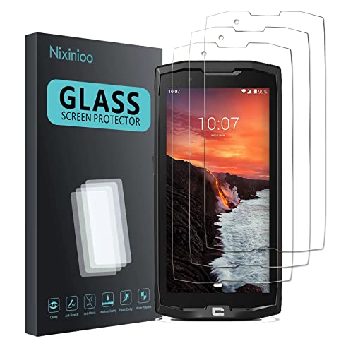 [3 Stück] Schutzfolie Für Crosscall Core X4, 9H Härte Schutzglas Panzerglasfolie [Fingerabdruck-ID unterstützen] [Kratzfest] von Nixinioo