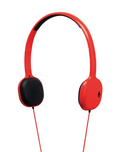 Nixon H022200-00 Loop Over-Ear-Kopfhörer (112dB, 3,5mm Klinkenstecker) rot von Nixon