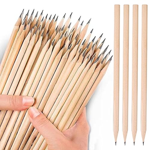 Nizirioo 200 Stück Bleistift HB Holz Bleistift 17.7cm*0.7cm Naturholz Holzbleistifte, Bleistifte Kinder, HB Bleistift Set, Graphitstifte für Kinder Schüler Büro Schulmaterial von Nizirioo