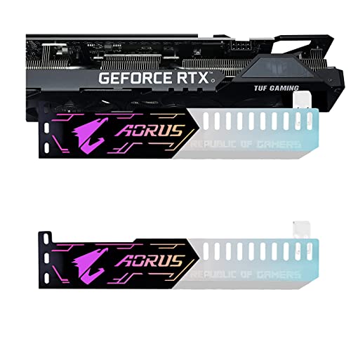 Nizirioo Grafikkarten Halterung Grafikkarten Halter GPU: Grafikkarte Support Bracket mit 5V 4 Pin, RGB LED Grafikkartenhalterung Leichte Haltbare, Videokartenhalterung Nizirioo Grafikkarten Halterung Grafikkarten Halter GPU: Grafikkarte Support Bracket mit 5V 4 Pin, RGB LED Grafikkartenhalterung Leichte Haltbare, Videokartenhalterung von Nizirioo