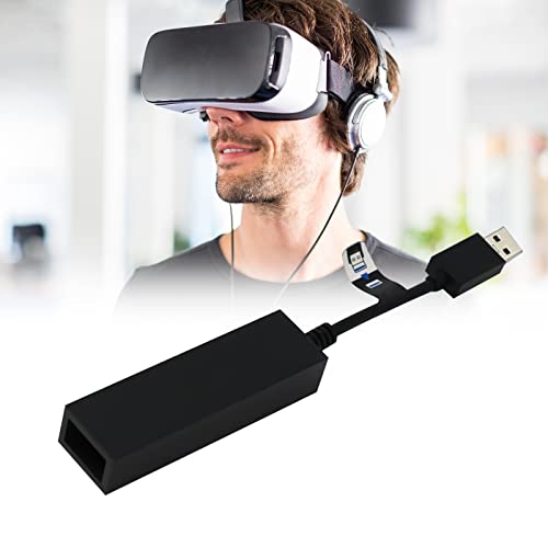 Nizirioo PS5 VR Kamera Adapter: PS5 VR Adapter, PS5 VR Adapterkabel, PS5 Adapter VR Brille, Kompatibel mit PS4 Kamera zu PS5 Konsole auf dem PS VR Spiel, Schwarz von Nizirioo