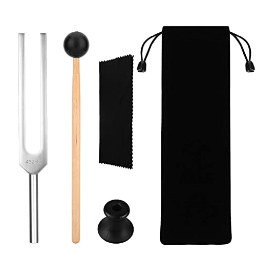 Nizirioo Stimmgabel, 432Hz Stimmgabel Set, Aluminiumlegierung Stimmgabel, Stimmgabel Neurologie Tuning Fork Medical Für Klangtherapie Heilung Dna Reparatur Heilung Violine/gitarre/klavier von Nizirioo