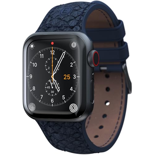 telco accessories NJORD Bracelet Pour Apple Watch 44/45MM BLEU von Njord Collections