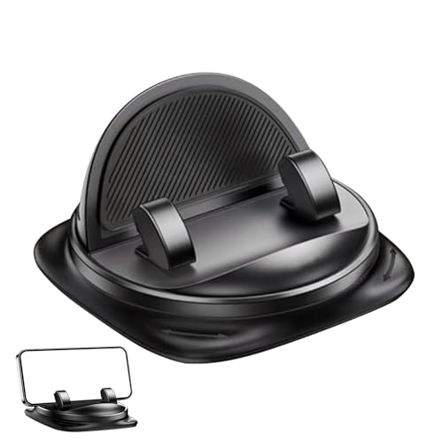 Armaturenbrett-Handyhalterung, rutschfeste Silikon-Armaturenbrett-Handyhalterung mit verstellbarer Feder, stabile KFZ-Handyhalterung, Schreibtisch-Telefonständer für 6–18 mm dicke Handys, GPS-Geräte von Nkmujil