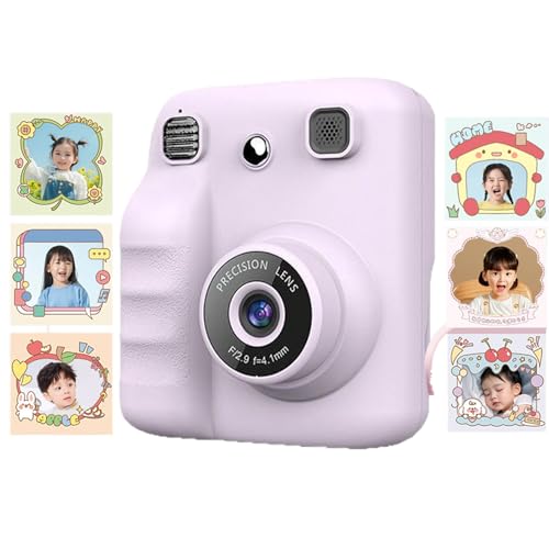 Kinderkamera, Sofortdruck, 1080P Digitalkamera, eingebauter Musik-Player, Cartoon-Foto-Zubehör, ideal für Kinderreisen, Nutzungsszenario, Freunde oder Familienaktivitäten Kinderkamera, Sofortdruck, 1080P Digitalkamera, eingebauter Musik-Player, Cartoon-Foto-Zubehör, ideal für Kinderreisen, Nutzungsszenario, Freunde oder Familienaktivitäten von Nkmujil