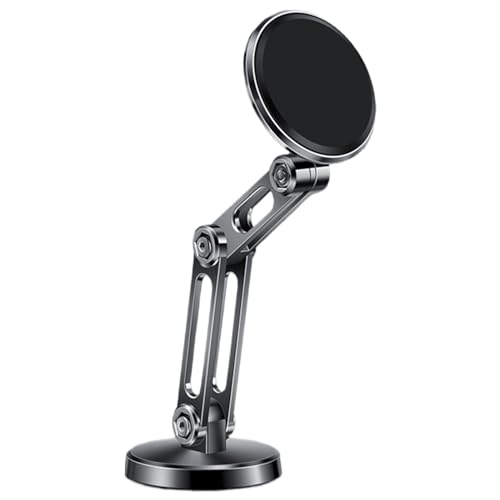 Nkmujil KFZ-Handy-Ständer, starker magnetischer Handyhalter, langer Arm, magnetische Handyhalterung, Handyhalterung mit verstellbarem langem Arm-Design für Auto-Innenzubehör von Nkmujil