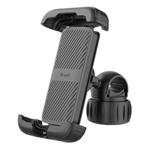 Nkmujil Motorrad-Telefonhalterung | Zubehör Motorräder | Motorrad-Lenkerzubehör | Verstellbare Silikon-Handyhalterung, die eine einfache Installation und sichere Befestigung gewährleistet von Nkmujil