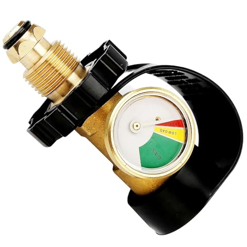 Nkmujil Propan-Tank-Messgerät – Tragbares LP-Propan-Adapter-Messgerät, Tankdruckmesser, staubdichter Leckdetektor, Outdoor-Propan-Tankanzeige für Grill, Heizung, Wohnmobil Nkmujil Propan-Tank-Messgerät – Tragbares LP-Propan-Adapter-Messgerät, Tankdruckmesser, staubdichter Leckdetektor, Outdoor-Propan-Tankanzeige für Grill, Heizung, Wohnmobil von Nkmujil