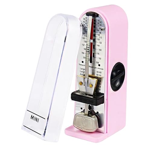 Piano Metronome, Professional Piano Accessory, Musician Accessories, Classic Beat Keeper, Practice Tool for Students, Family, Friends, 2.05x1.38x4.33 Inches, Blue, Pink Piano Metronome, Professional Piano Accessory, Musician Accessories, Classic Beat Keeper, Practice Tool for Students, Family, Friends, 2.05x1.38x4.33 Inches, Blue, Pink von Nkmujil