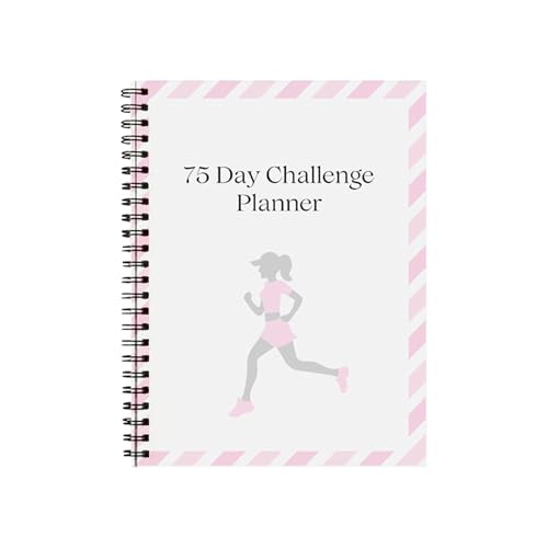 Tagesplaner, 75-Tage-Gewohnheiten-Tracker-Tagebuch, multifunktionaler Spiralbindungs-Notizblock, ideal für Zeitmanagement, Zielsetzung, Aufgabenplanung, Mahlzeitenplanung und Projektverfolgung Tagesplaner, 75-Tage-Gewohnheiten-Tracker-Tagebuch, multifunktionaler Spiralbindungs-Notizblock, ideal für Zeitmanagement, Zielsetzung, Aufgabenplanung, Mahlzeitenplanung und Projektverfolgung von Nkmujil