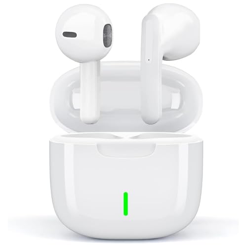 Wireless Kopfhörer In-Ear, Kopfhörer Bluetooth 5.3 mit HiFi Stereoklang, 24H Spielzeit, IPX8 Wasserdicht Kabellose Ohrhörer Noise Cancelling mit Mikrofon, für iPhone Android Samsung iOS Wireless Kopfhörer In-Ear, Kopfhörer Bluetooth 5.3 mit HiFi Stereoklang, 24H Spielzeit, IPX8 Wasserdicht Kabellose Ohrhörer Noise Cancelling mit Mikrofon, für iPhone Android Samsung iOS von NkwwTe