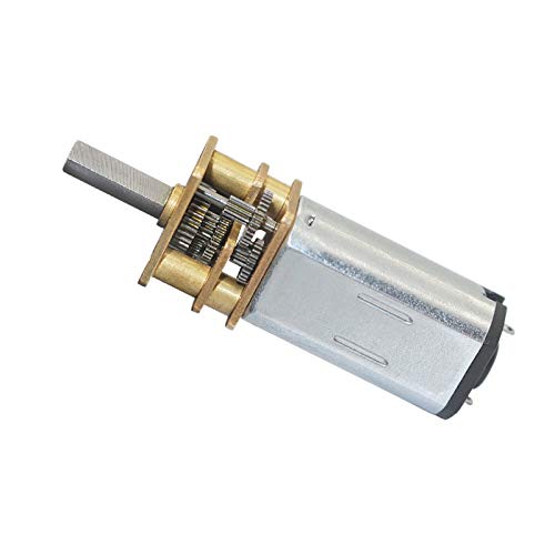 NO LOGO WJN-Motor, 1pc N30 DC-Getriebemotor Miniatur-High Torque Elektro-Getriebe-Motor (Größe : 26 RPM 6V) von No Logo